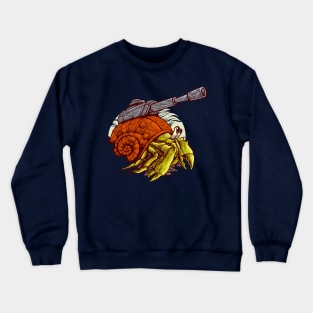 hermit crab war Crewneck Sweatshirt